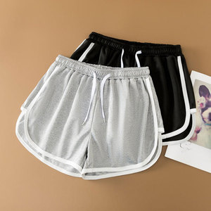 Shorts de course et de yoga fluides pour femmes Wearpex, respirants, séchage rapide, écologiques, 100 % polyester micro-extensible, taille mi-haute avec cordon de serrage - Product Image 3