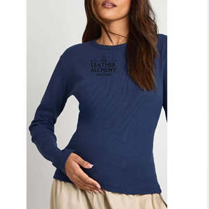 Women's Relaxed <b>Fit</b> <b>Long</b> Sleeve <b>T</b> <b>Shirt</b> Soft Touch Cotton Blend Crew Neck Casual Fashion Top for All Season Wear - Product Image 1