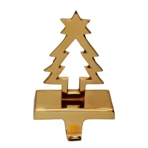 Decorative <b>Stocking</b> Hanging <b>Holder</b> Metal Craft for Christmas Celebration Displays - Product Image 5