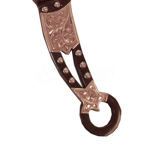 Bocados de acero inoxidable al por mayor, bocados de equitación económicos con rodillos, hechos en Pakistán - Product Image 4