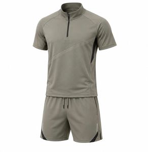 Trajes Deportivos Casuales de Verano para Hombre Hechos a Medida - Ropa Deportiva Ligera, Transpirable y de Secado Rápido de Alta Calidad 100% Poliéster para Gimnasio - Product Image 1