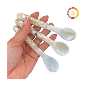 Mother of Pearl Spoon Exporter | Natural <b>Shell</b> | Restaurant Use | Wholesale Bulk - Product Image 5