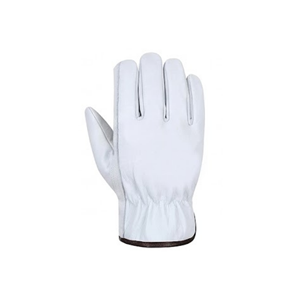 Gants de jardinage en cuir à doigts complets, paume souple, poignet élastique, logo personnalisé, OEM, ODM, marque privée, vente en gros d'usine - Product Image 3