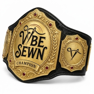Championship Belt Custom Award Belt Premium <b>Metal</b> <b>Plates</b> Decorative Design Adjustable Strap Sports Competition Trophy OEM - Product Image 6