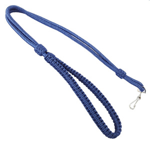 Customizable Color Braided Coated Drawcord Lanyard with Metal Hook for Garment Use - Product Image 3