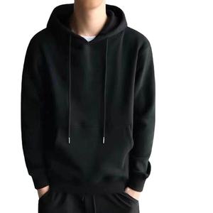 เสื้อฮู้ดแบบสวมหัวสำหรับผู้ชายผ้าฝ้ายพิมพ์ลายโลโก้ตามสั่ง - Product Image 3