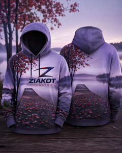 เสื้อฮู้ดดี้ ZIAKOT แบบ unisex แขนยาว พิมพ์ลายซับลิเมชั่น ลายชายหาดยามอาทิตย์อัสดง ผ้าโพลีเอสเตอร์ระบายอากาศได้ดี เสื้อสเวตเชิ้ตลำลองสำหรับผู้ใหญ่ ใส่ได้ในฤดูใบไม้ร่วง - Product Image 3