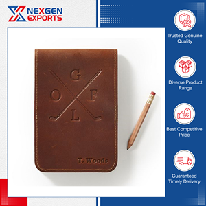 Offre Spéciale sur Porte-Parcours de Golf en Cuir PU et Housse pour Livre de Mesures de Distance – Options de Logo et de Couleur Personnalisables – Commandes en Gros Bienvenues - Product Image 2