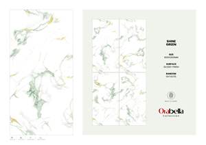 กระเบื้องพอร์ซเลนหรูหราสไตล์เมือง ขนาด 60x120 ซม. 600x1200 มม. 24x48 นิ้ว ผิวมันเงา ขนาดใหญ่พิเศษ คุณภาพพรีเมียม สำหรับตกแต่งภายในโดยนักออกแบบ - Product Image 5