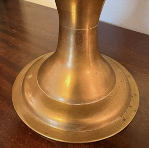 Présentoir à gâteaux vintage en laiton festonné, bol à compote pour la présentation de petits gâteaux, pâtisseries, cupcakes, fruits et bonbons, finition lisse. - Product Image 2