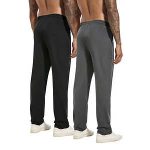 Pantalones Largos Deportivos de Pierna Recta para Hombre, Pantalones Casuales de Color Puro, Cómodos, Transpirables, Moda de Verano - Product Image 4