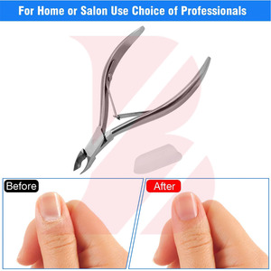 Non Slip Handle Durable Good Supplier Make Your Own Beauty Care Use Newest Wholesale Rate Cuticle and Nail Nippers - Product Image 5