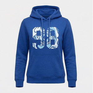 Sweat à capuche élégant pour femme, pull à manches longues avec cordon de serrage, poche kangourou, design décontracté et confortable pour les activités de plein air - Product Image 1