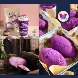 Poudre d'Ube Soluble de Qualité Supérieure, Authentique, Séchée par Pulvérisation, Farine d'Igname Violette, Extrait Pur de Patate Douce pour la Fabrication de Glaces Végétaliennes - Vente Flash - Product Image 2
