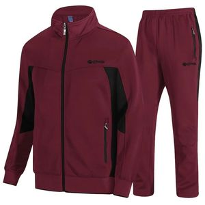 Conjunto Deportivo para Hombre INDEX, Gris Azulado, con Cierre Completo, Cuello Alto, Ropa Deportiva Transpirable de Poliéster y Algodón, para Otoño - Product Image 2