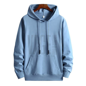 <b>Mens</b> Luxury Streetwear Hoodie Sweatshirt Premium Fleece Pullover <b>Long</b> <b>Sleeve</b> Casual Hooded <b>Top</b> Custom Logo Wholesale Apparel Sup - Product Image 4