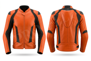 เสื้อแจ็คเก็ตมอเตอร์ไซค์หนังแท้คุณภาพสูง ดีไซน์ลายจุด ระบายอากาศได้ดี มีสไตล์ สวมใส่สบาย ป้องกันการกระแทก เหมาะสำหรับการขับขี่ - Product Image 2