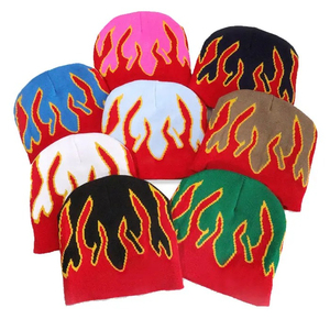 Gorros de Invierno Tejidos al por Mayor con Diseño de Araña Y2K, Gorro Acrílico con Patrón de Telaraña para Hombre y Mujer, Estilo Urbano Gótico - Product Image 5