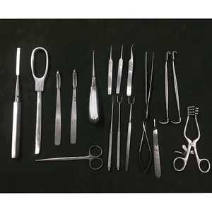 Juego Básico de Cirugía Ortopédica de 18 Piezas, Instrumentos Quirúrgicos Manuales de Acero Inoxidable, Certificación CE, Ligeros, Reutilizables, para Uso Hospitalario - Product Image 1