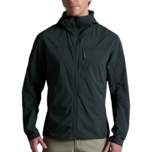 Chaqueta Impermeable Ligera con Capucha para Hombre, con Cierre de Cremallera, Color Verde Oliva, Material Gore-Tex, Ropa de Esquí - Product Image 4