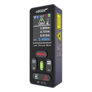 Medidor de Distancia Láser Verde NOYAFA NF-277L 60M/100M de Alta Precisión, Línea Cruzada Integrada, Nivel Electrónico para Exteriores con Burbuja CE - Product Image 4