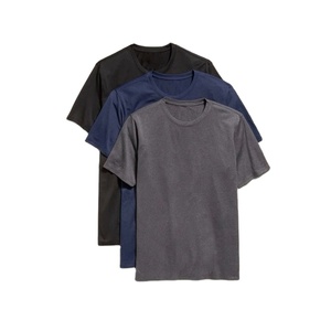 T-shirts en coton blanc pour hommes grande taille de haute qualité en gros, logo personnalisé, design vierge, impression, fournisseur BD - Product Image 3