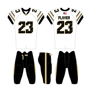 กางเกงฟุตบอลอเมริกันแบบสั่งทำพิเศษ พิมพ์ลายแบบ Sublimation คุณภาพพรีเมียม ผลิตจากโพลีเอสเตอร์ 100% เอวยางยืด แห้งเร็ว ปรับแต่งได้ - Product Image 4
