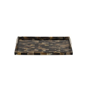ถาดเสิร์ฟผลไม้สำหรับใช้ในบ้านและครัว ดีไซน์ศิลปะใหม่ ทำจากเขาควาย ถาดเสิร์ฟอาหารขายดี ผลิตภัณฑ์คุณภาพสูง - Product Image 6