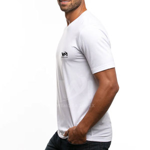 T-shirt à col en V imprimé de haute qualité, confortable, coupe ample, 100% coton, collection été, t-shirt à col en V pour homme - Product Image 4