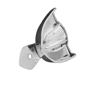 Premium Quality Dental Impression Tray with Edge U2 Perforated Upper Size L Stainless Steel Reusable Autoclavable Orthodontic - Product Image 2