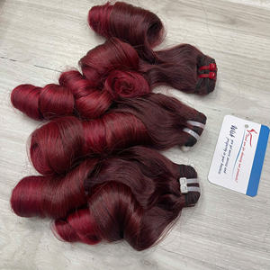 Prix de gros pour les fournisseurs de cheveux humains : lots de cheveux bouclés rebondissants, extensions de cheveux humains à tisser - Product Image 3