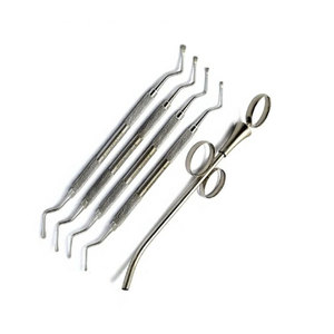 Kit de Instrumentos Quirúrgicos Dentales Manuales Profesionales de Alta Calidad, Acero Inoxidable Alemán, Empuñadura Ergonómica, Cirugía Dental - Product Image 2