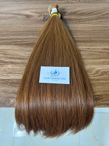 Extensiones de Cabello Humano Liso de Colores al por Mayor sin Trama para Trenzar, Colores Personalizados con Mechas - Product Image 4