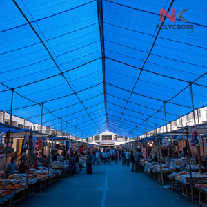 Lona de Protección Impermeable Resistente al Desgarro para Puestos de Venta al Aire Libre, Cubierta para Puestos de Mercado de Temporada - Product Image 6