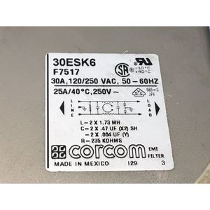 Filtro de Línea 2 Corcom 30ESK6, 178042 - Equipo y Piezas de Semiconductores de Confianza de Marca Global - Product Image 3