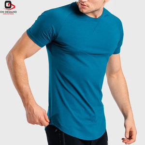 Vêtements décontractés pour hommes, t-shirt de sport en coton, manches courtes, léger, respirant, confortable, à porter au quotidien pour adultes - Product Image 3