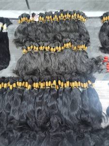 Vente en gros de cheveux vietnamiens bruts vierges blancs gris pour la décoloration de cheveux en vrac bruts non traités de l'usine de cheveux du Vietnam - Product Image 3