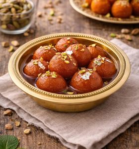 ชามฮัลวาทองเหลืองแท้แบบดั้งเดิมสำหรับเสิร์ฟขนมหวาน ของหวาน ภาชนะทองเหลืองทำมือสำหรับบนโต๊ะอาหาร - Product Image 5