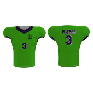 Best Quality American Football Uniforms Customizes Designs Printing Quick Dry Breathable Lightweight 100% Polyester Adults - Product Image 3