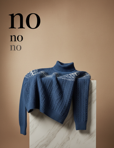 Custom Men’s Winter <b>Pullover</b> <b>Sweater</b> Long Sleeve Solid Color Organic Knitwear with Quick Dry Breathable Anti Wrinkle - Product Image 3