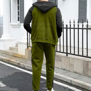 Conjunto Deportivo para Hombre, Diseño de Logotipo Personalizado, Ropa Deportiva para Gimnasio, Traje de 2 Piezas para Correr, Precio al por Mayor - Product Image 5