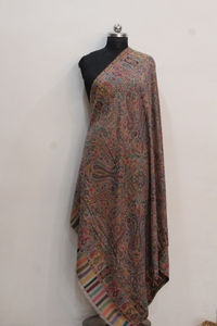 Paisley Print Shawl Scarf <b>Wrap</b> Floral Pattern Traditional Hijab Cape for Daily Wear - Product Image 2
