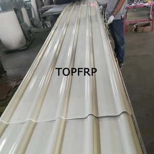 ขายตรงจากโรงงาน แผ่นหลังคาไฟเบอร์กลาส FRP/GRP แผ่นหลังคาพลาสติกลอนลูกฟูก แผ่นหลังคากระเบื้อง - Product Image 6