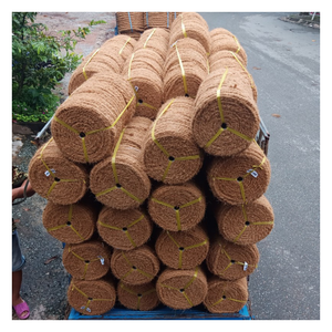 Corde en fibre de coco à torsion uniforme, idéale pour le soutien des plantes, l'utilisation décorative et le commerce d'exportation - Product Image 1