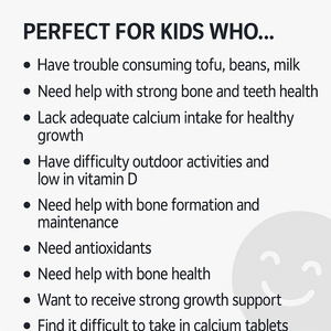 Gomitas Masticables de Calcio, Magnesio y Zinc para Niños y Adultos, Suplemento de Vitamina D3, Mejora la Densidad Ósea, OEM Coreano - Product Image 6