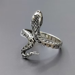 Stylish Animal Textured 925 <b>Silver</b> <b>Ring</b> Design for Everyday Wear And Best For Gifts Any Occasion - Product Image 2