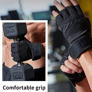 Breathable Fingerless Workout Gloves – Gym Training Gloves for Fitness, Cycling, Climbing & Strength Training - Product Image 5