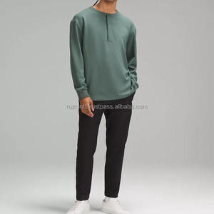 เสื้อสเวตเชิ้ตผ้าฝ้ายแท้ 100% สไตล์ลำลองสำหรับผู้ชายและผู้หญิง เนื้อผ้านุ่มสบาย ดีไซน์คอเสื้อพิเศษ คุณภาพสูง สำหรับฤดูใบไม้ร่วง/ฤดูหนาว - Product Image 2