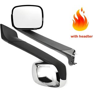 Nuovo 2018+ per Freightliner Cascadia Coppia di Specchietti Cromati per Cofano, Lato Sinistro e Destro, con Riscaldamento - Product Image 4