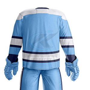 Uniformes de Hockey sobre Hielo Personalizados para Hombre, de Poliéster, Transpirables, de Secado Rápido, para Equipos Profesionales - Product Image 6